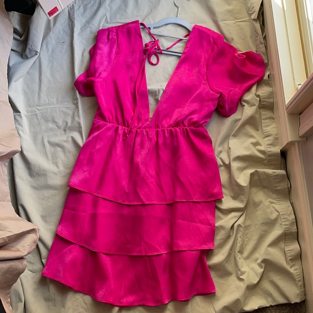 Perfect Hot pink summer dress